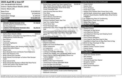 2023 Audi RS e-tron GT quattro