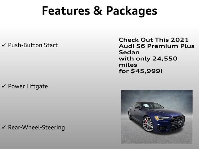 2021 Audi S6 Premium Plus