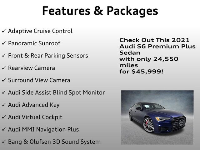 2021 Audi S6 Premium Plus