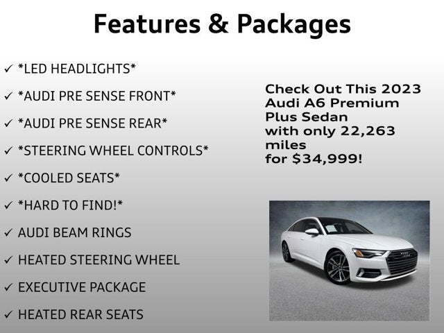 2023 Audi A6 Sedan Premium Plus