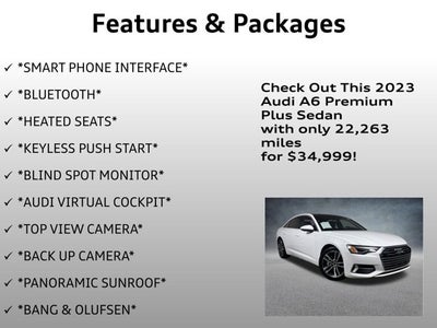 2023 Audi A6 Sedan Premium Plus