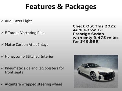 2022 Audi e-tron GT Prestige