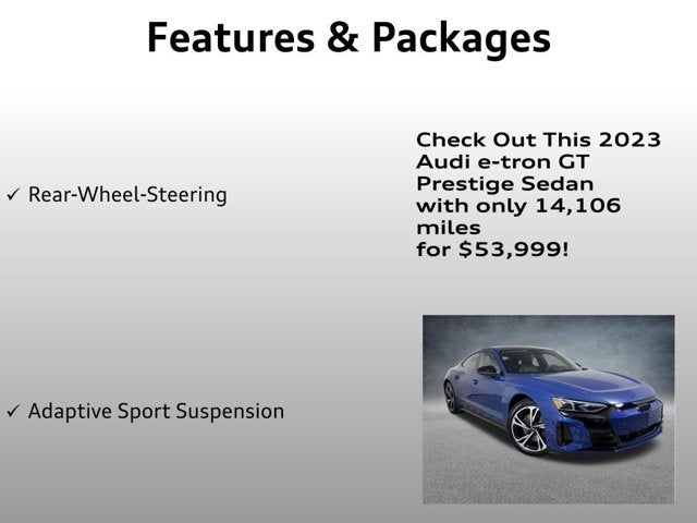 2023 Audi e-tron GT Prestige