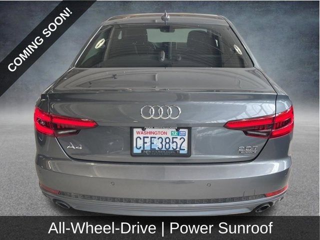 2017 Audi A4 Premium Plus