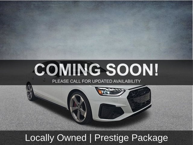 2023 Audi A4 Sedan S line Prestige