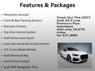2023 Audi A5 Sportback S line Premium Plus