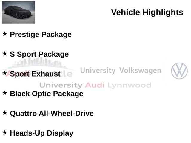 2023 Audi S6 Sedan Prestige