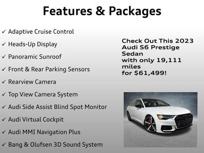 2023 Audi S6 Sedan Prestige