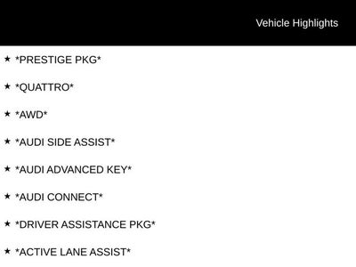 2017 Audi A4 Prestige