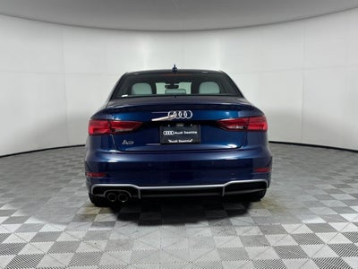 2018 Audi A3 Sedan 2.0T Premium Plus