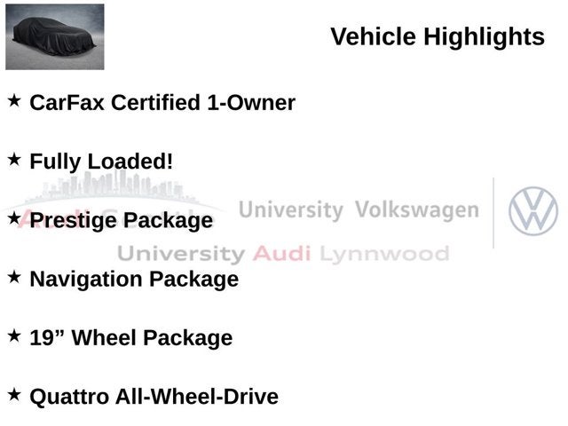 2016 Audi A6 3.0T Prestige