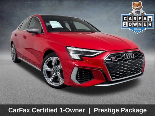 2023 Audi S3 Prestige