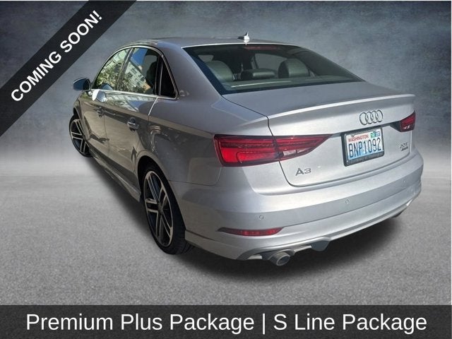 2018 Audi A3 Sedan 2.0T Premium Plus