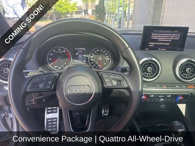 2018 Audi A3 Sedan 2.0T Premium Plus