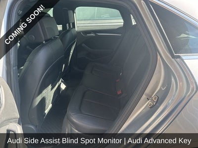 2018 Audi A3 Sedan 2.0T Premium Plus