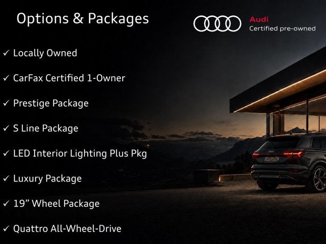 2023 Audi A6 Sedan Prestige