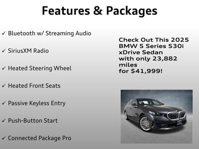 2025 BMW 5 Series 530i xDrive