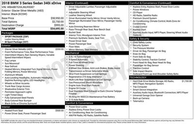 2018 BMW 3 Series 340i xDrive