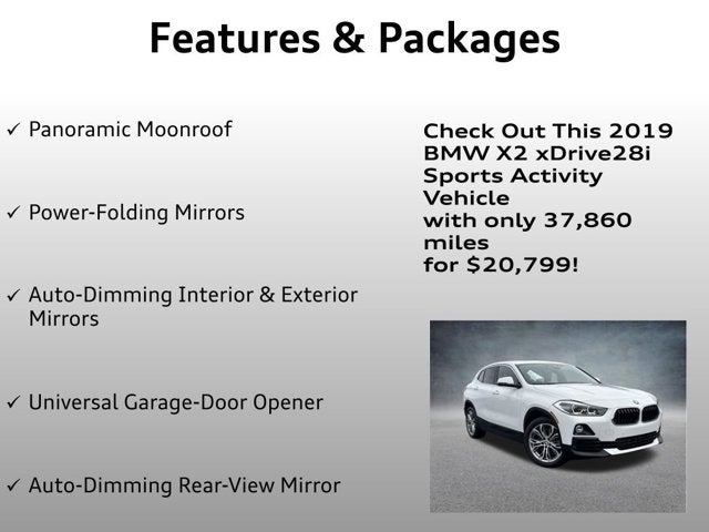 2019 BMW X2 xDrive28i