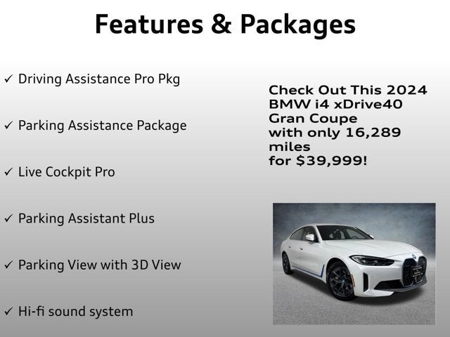 2024 BMW i4 xDrive40