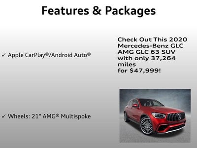 2020 Mercedes-Benz GLC AMG® GLC 63