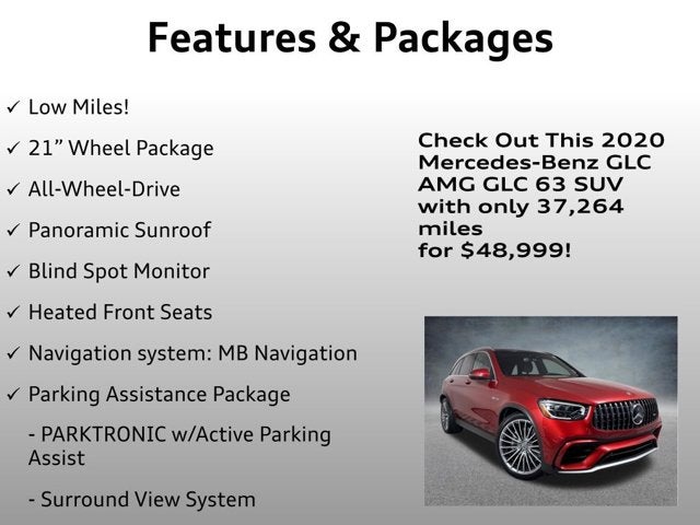 2020 Mercedes-Benz GLC AMG® GLC 63