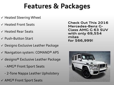 2016 Mercedes-Benz G-Class AMG® G 63