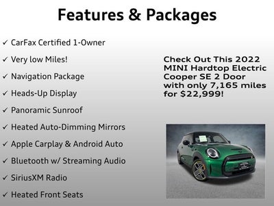 2022 MINI Hardtop 2 Door Cooper SE