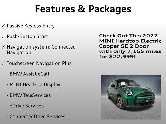 2022 MINI Hardtop 2 Door Cooper SE