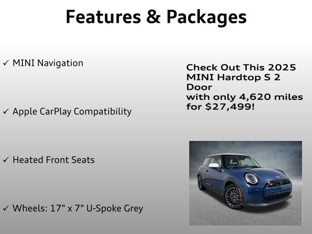 2025 MINI Hardtop 2 Door Cooper S