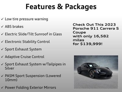 2023 Porsche 911 Carrera S