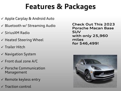2023 Porsche Macan T