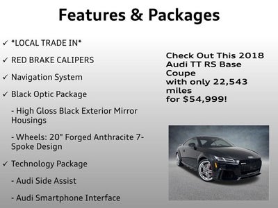 2018 Audi TT RS 2.5T