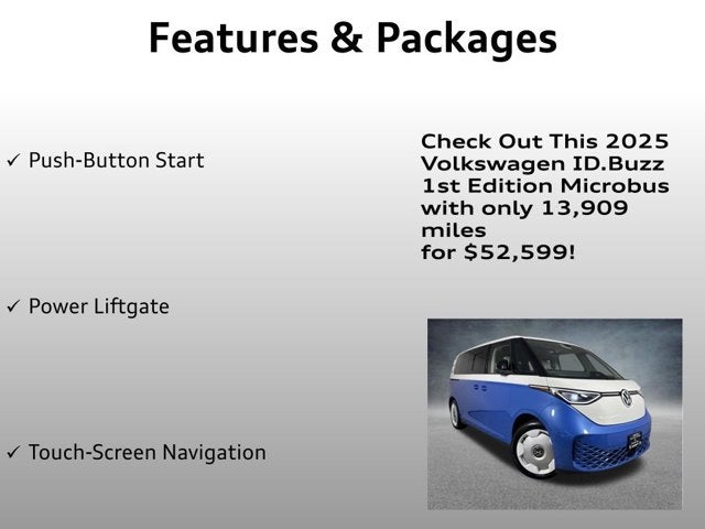 2025 Volkswagen ID. Buzz 1st Edition