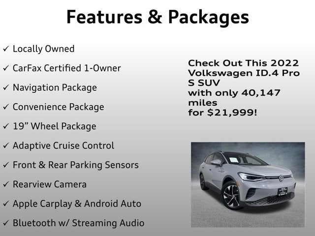2022 Volkswagen ID.4 Pro S