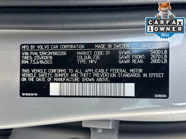 2022 Volvo XC60 Momentum