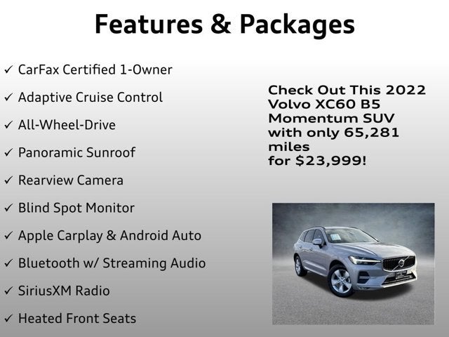 2022 Volvo XC60 Momentum